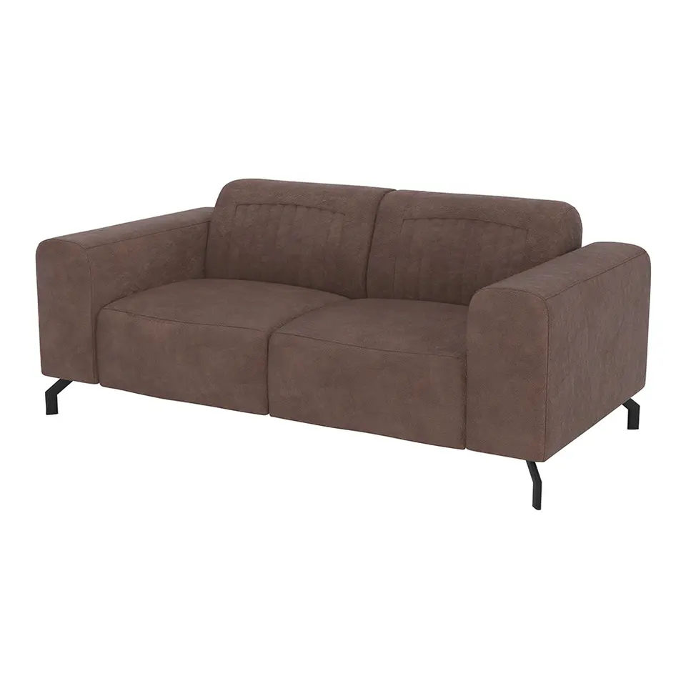 Bank Otis 2-zits - koffiebruin