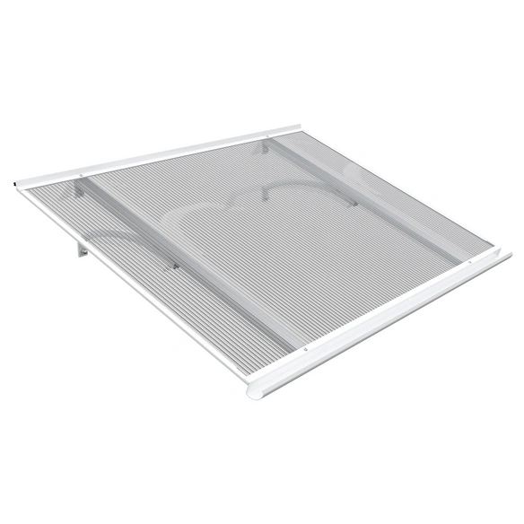 Vordach »Mering«, transparent, BxT: 120 x 84 cm