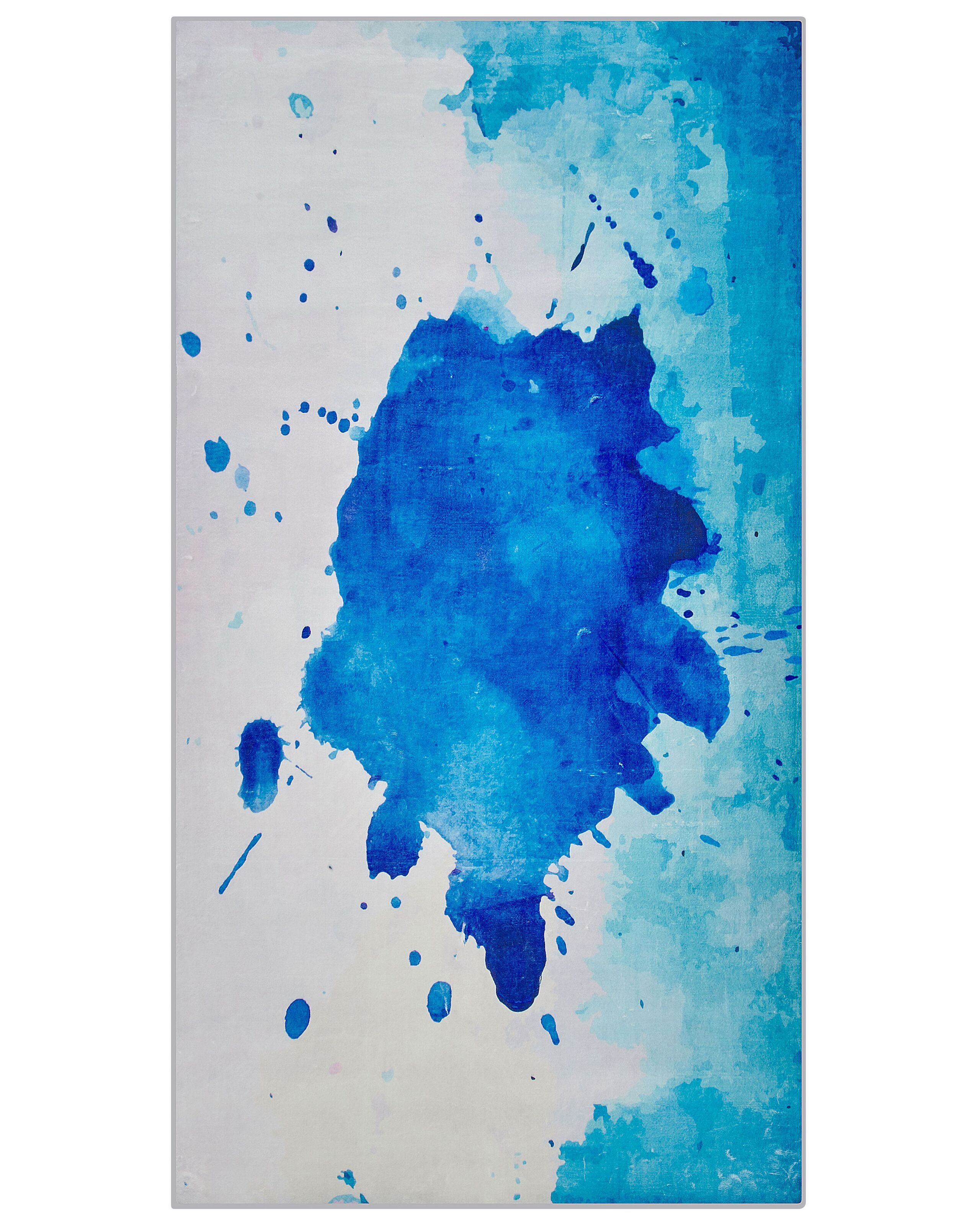 Dywan wzór abstrakcyjny 80x150 cm kolorowy