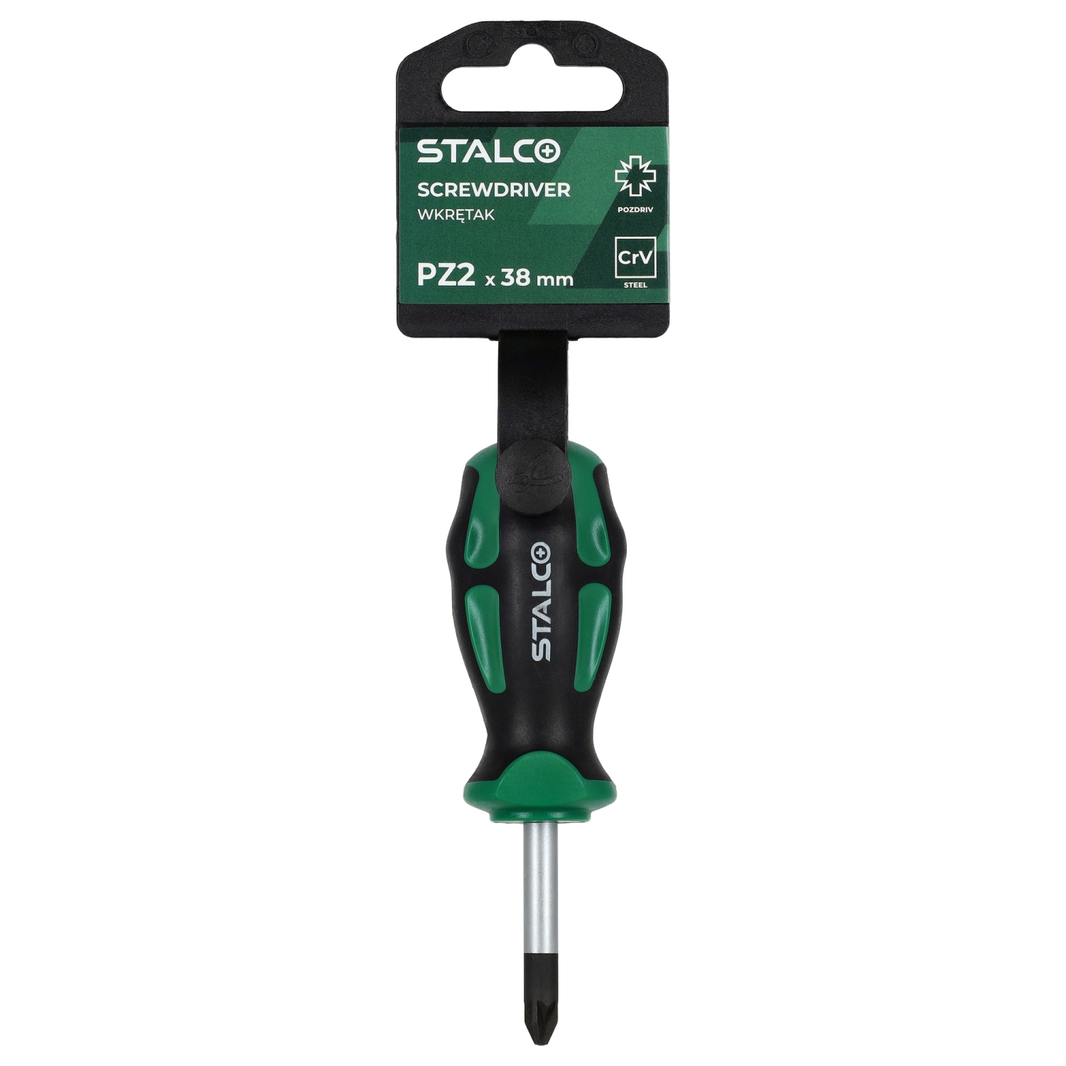 Wkrętak Pozidriv PZ2x38mm CrV STALCO S-12348 STALCO S-12348
