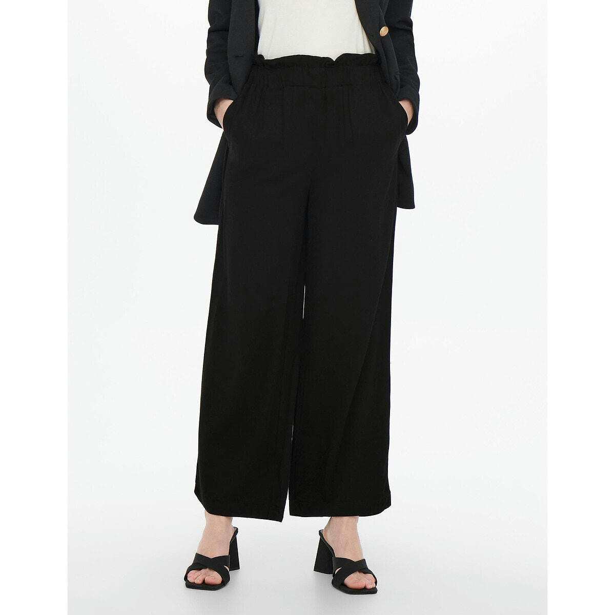Pantalon large, taille standart