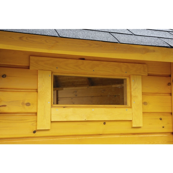 Gartenhaus »Wanja 3327 45«, Holz, BxHxT: 393 x 250 x 325 cm (Außenmaße inkl. Dachüberstand)
