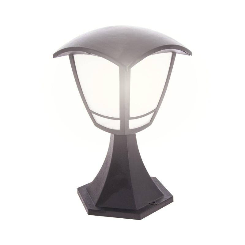 Borne extérieure Rétro noire 29 cm E27 40 W XANLITE