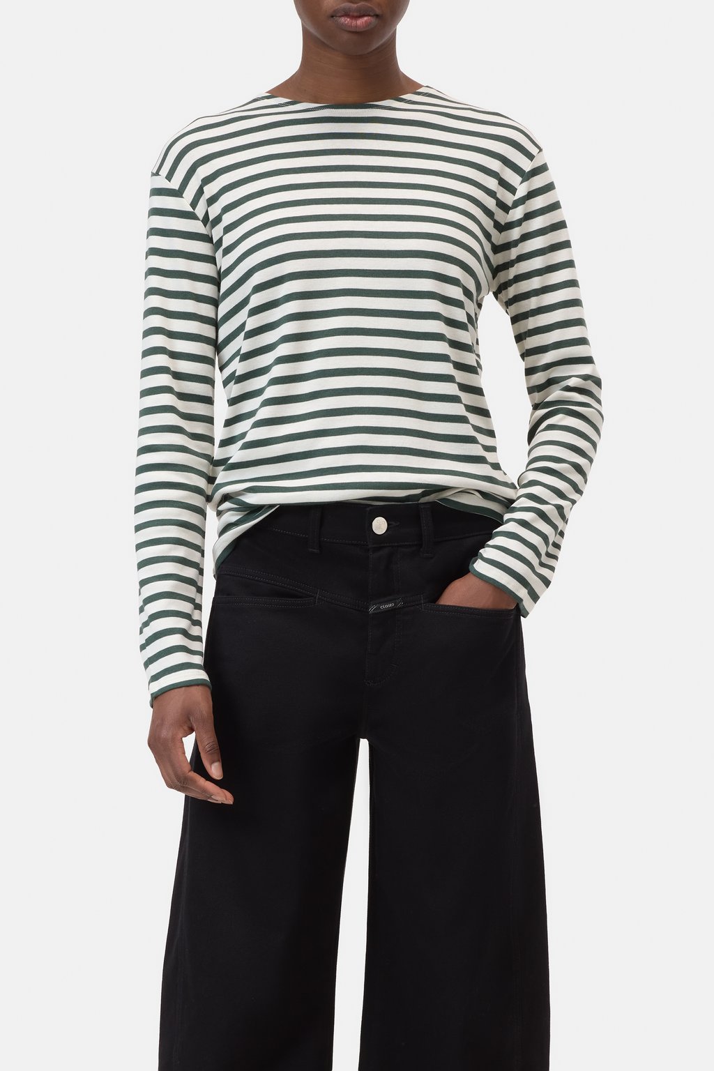 Gestreiftes Longsleeve