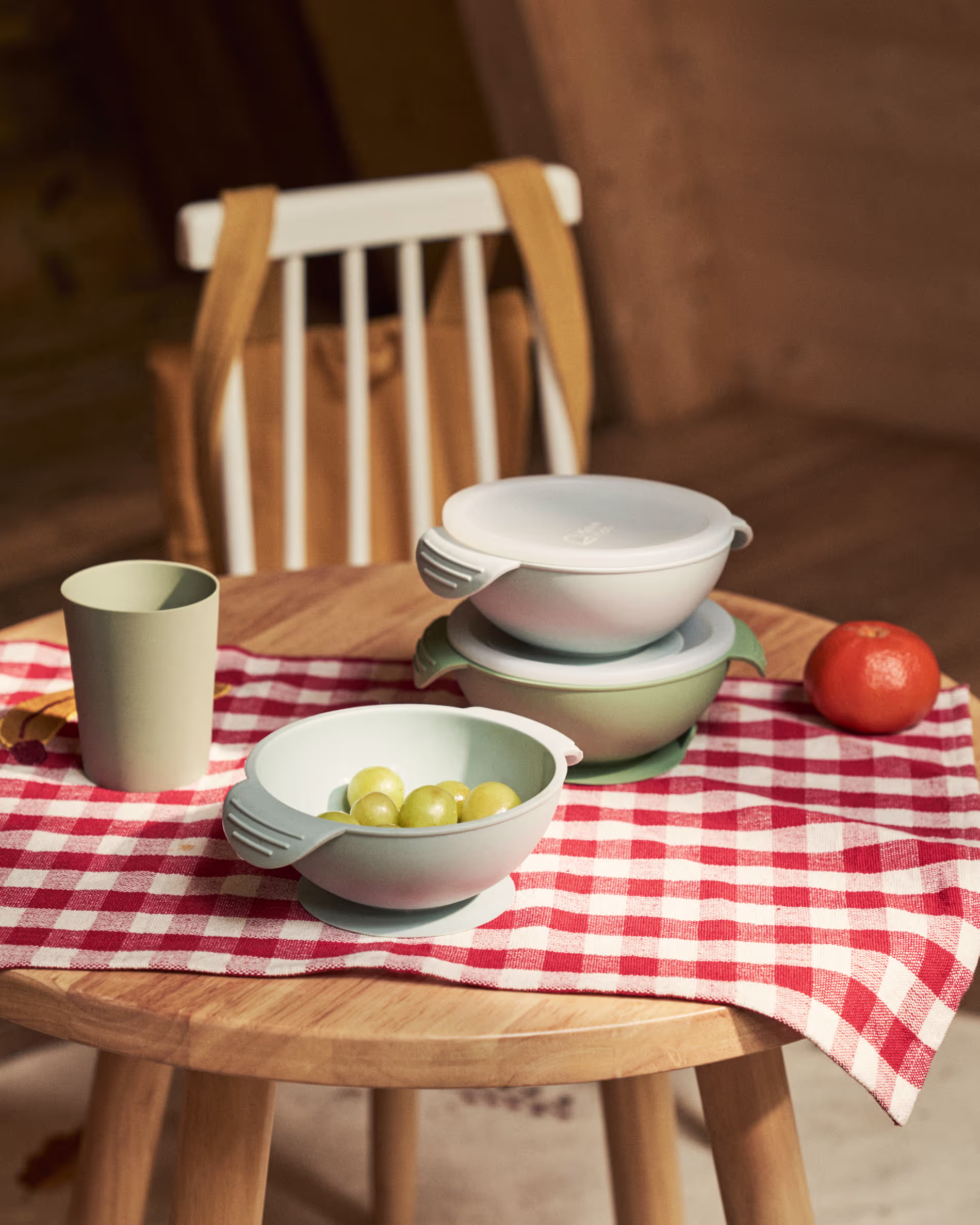 Set Jullie de 2 bols con ventosa de silicona