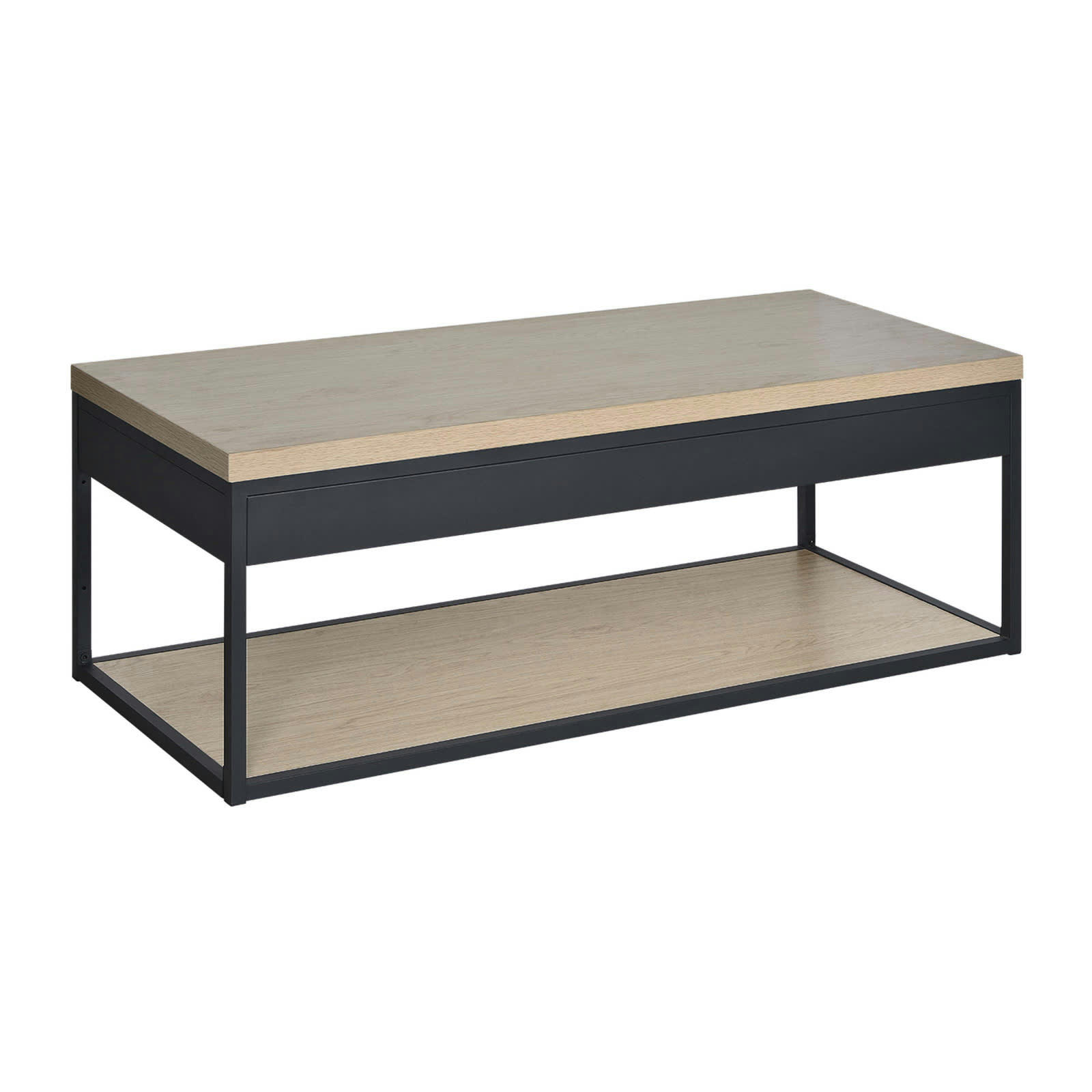 WILL - Meuble de salle de bain en métal et bois avec plan 120cm WILL