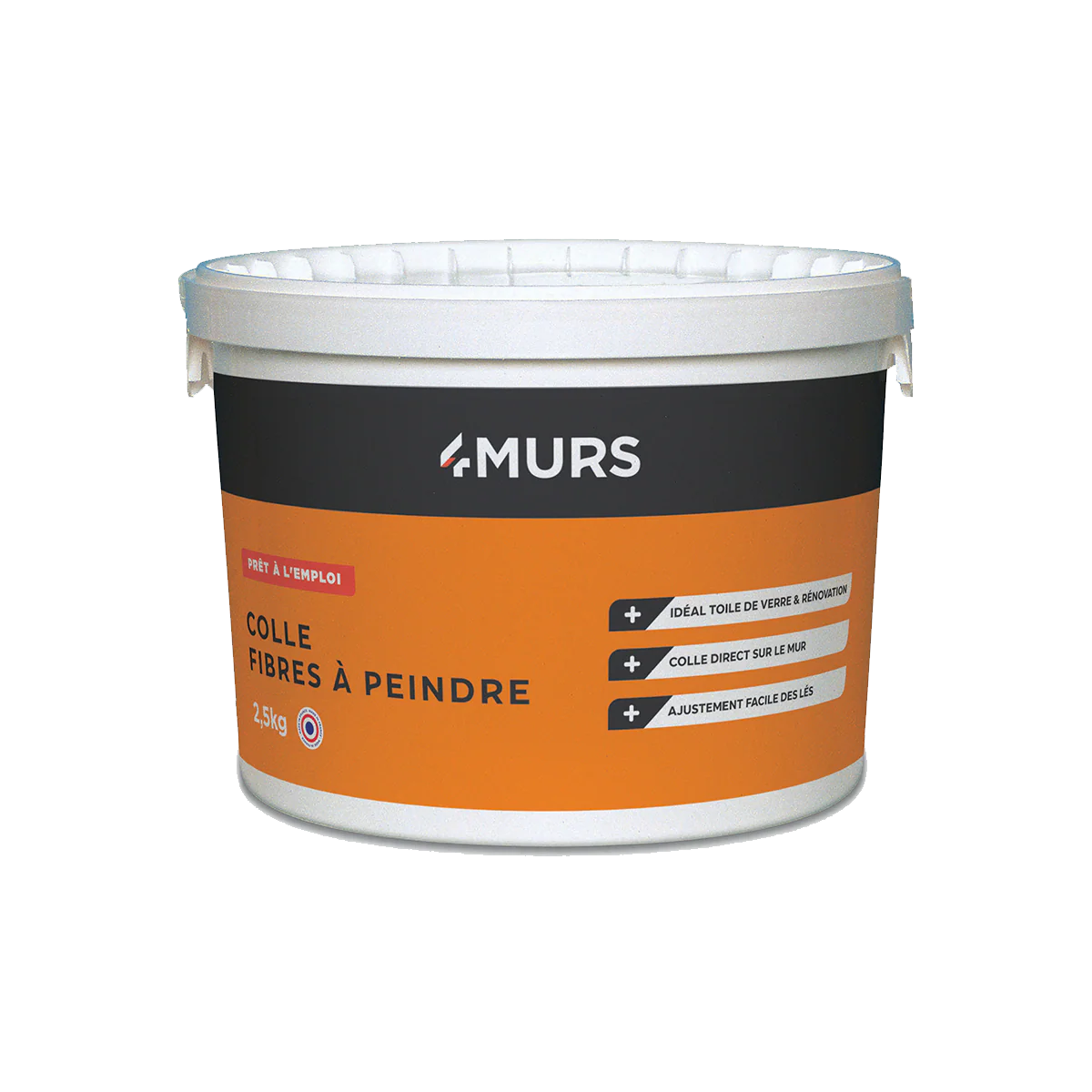 4MURS Colle fibre à peindre 2,5 Kg