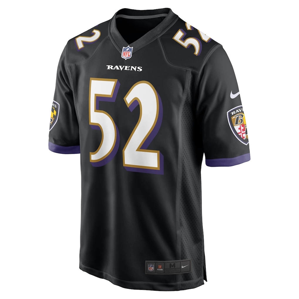 Ray Lewis Baltimore Ravens Nike Retired Player Game Jersey - Black