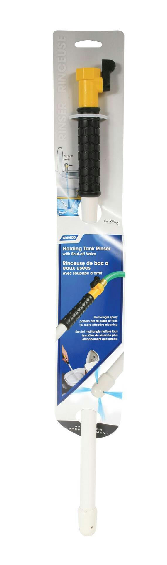 CAMCO 40103RV Holding Tank Rinser with Shutoff Valve