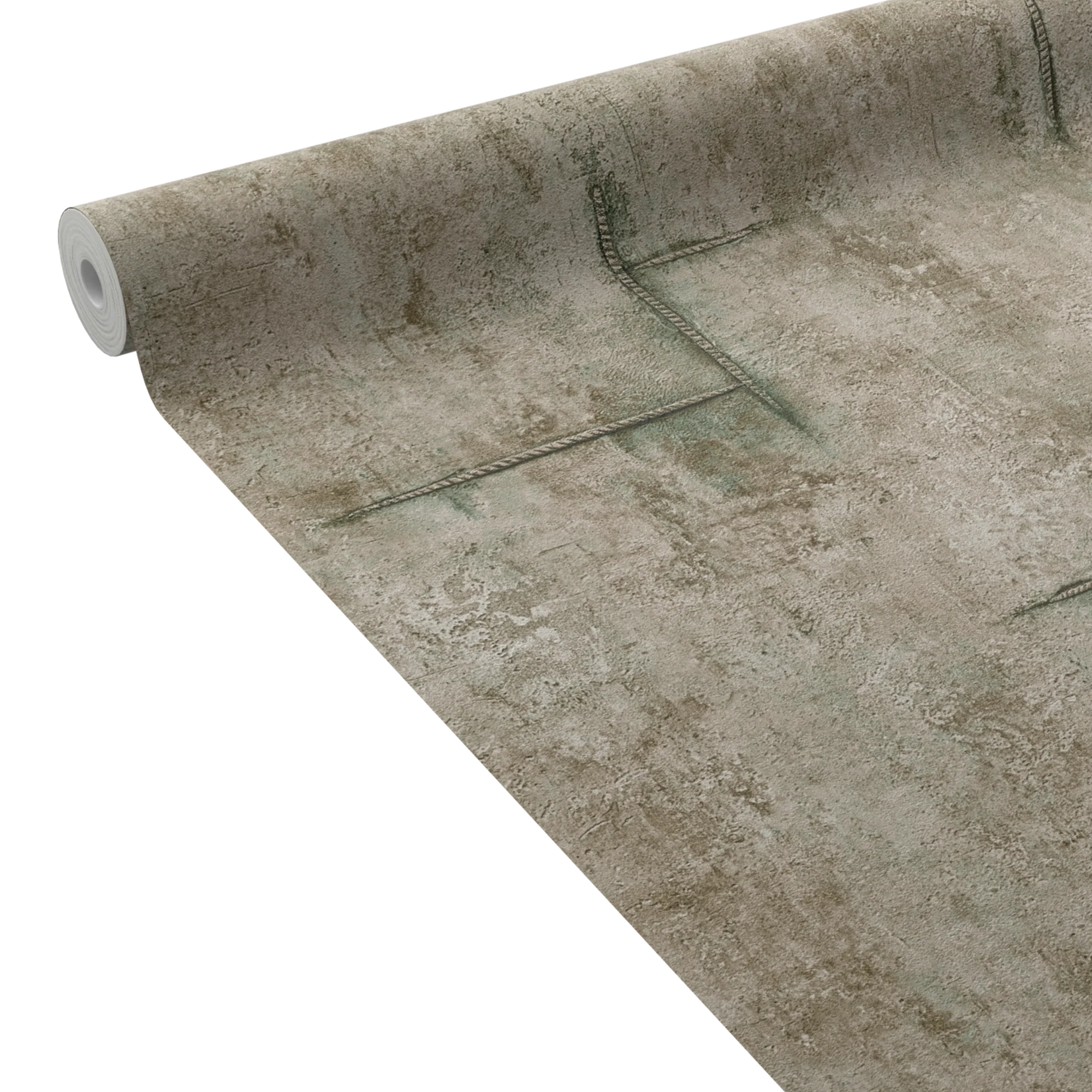 CosmoLiving Papier peint intissé GRAPHITE GROOVE taupe clair