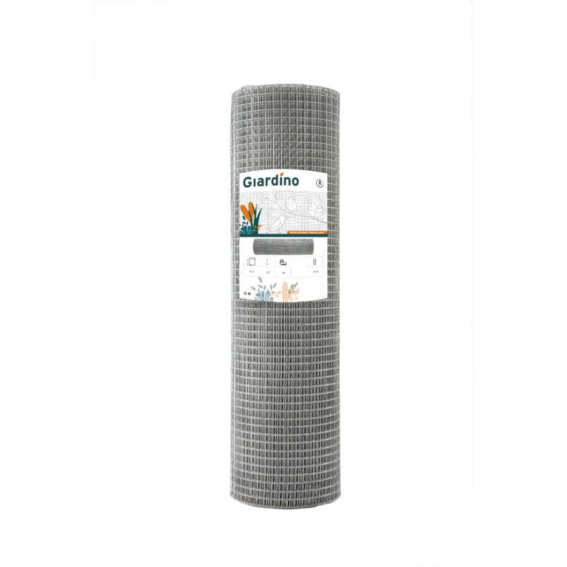 Grillage soudé galvanisé Ø 25,4 x 2,05 mm 1,02 x 25 m GIARDINO