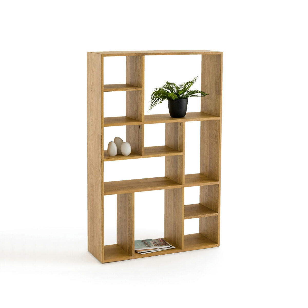 Etagère en chêne asymétrique, Rymo