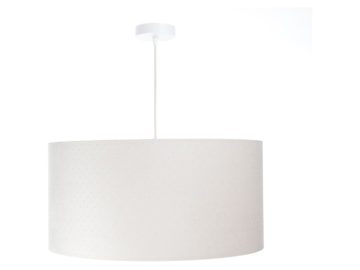 Lampa wisząca Jasmine bebe tkaninowa 30 cm beżowa