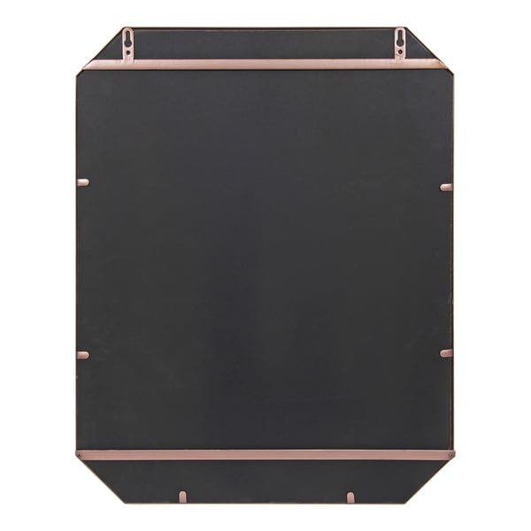 Kate and Laurel Keyleigh Rectangle Metal Accent Wall Mirror - 22x28