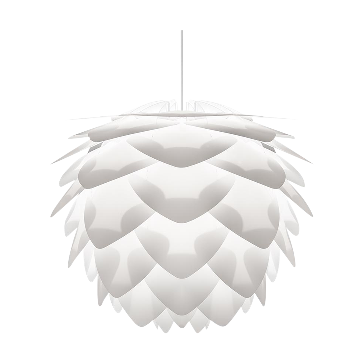Umage Silvia Mini hanglamp white - met koordset wit - Ø 32 cm