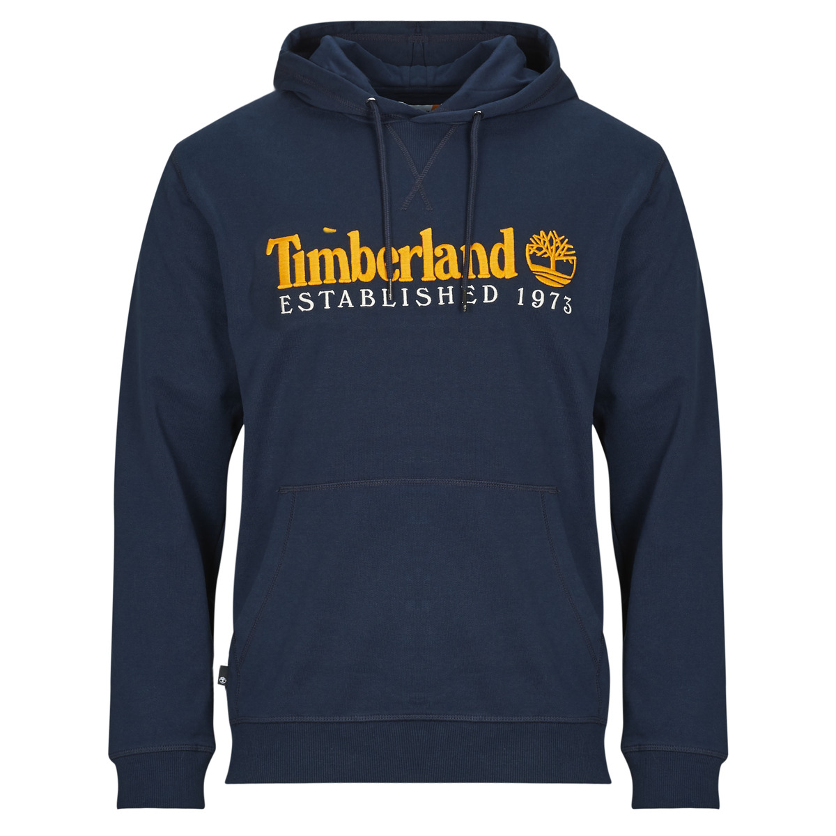 Timberland - Embroidered Logo Loopback Hoodie - Marine