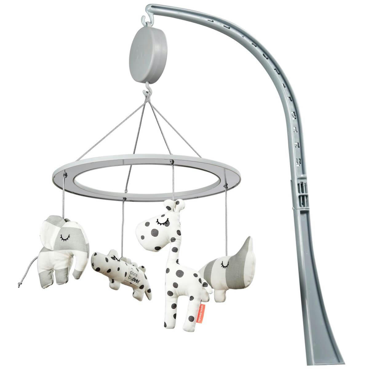 - Móvil musical SLEEPY gris