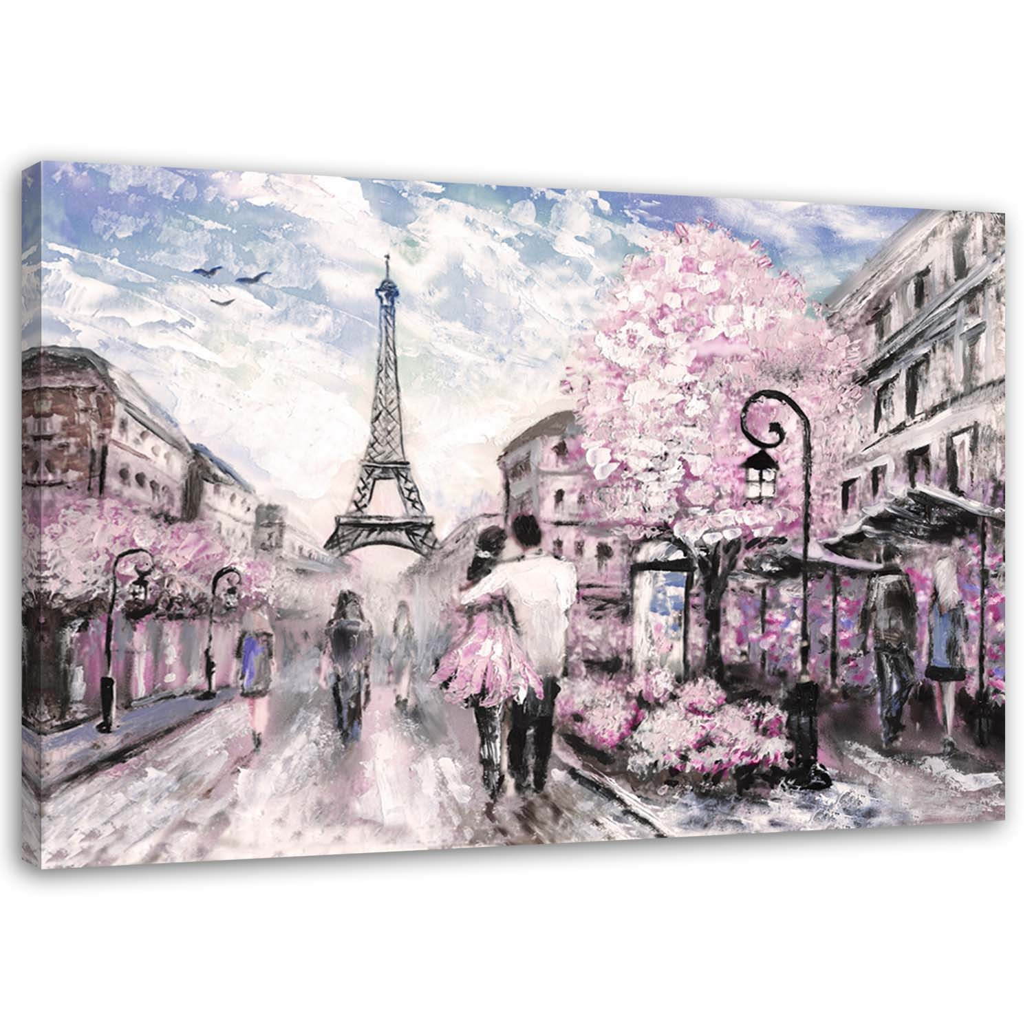Feeby Obraz na płótnie Wiosna w Paryżu 60x40