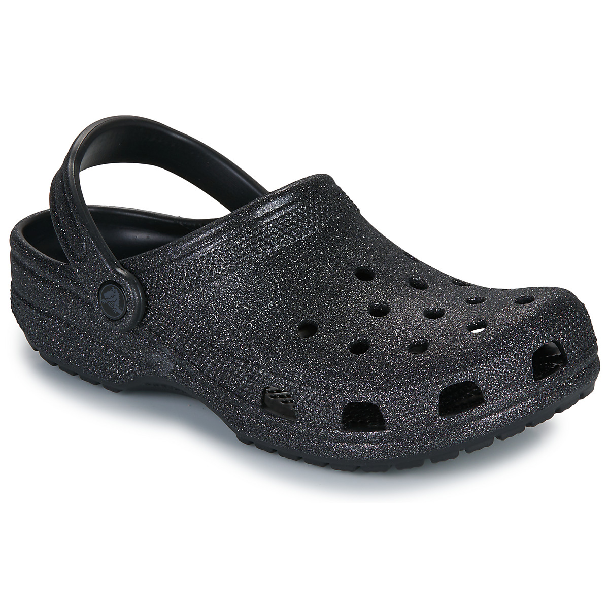 Crocs - Classic Glitter Clog - Black / Glitter