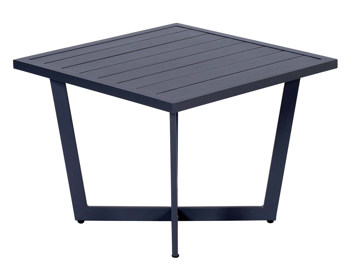 Ivy bijzettafel - 62,5x62,5xH47 cm - carbon black
