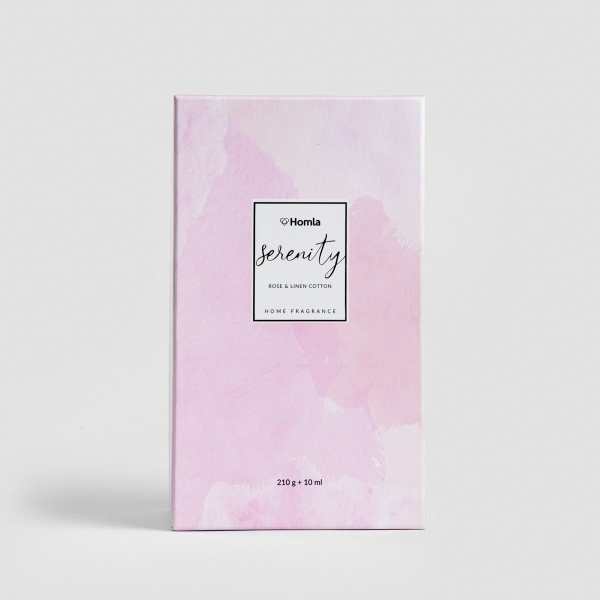 Zestaw zapachowy SERENITY Rose & Linen Cotton 300 g   10 ml