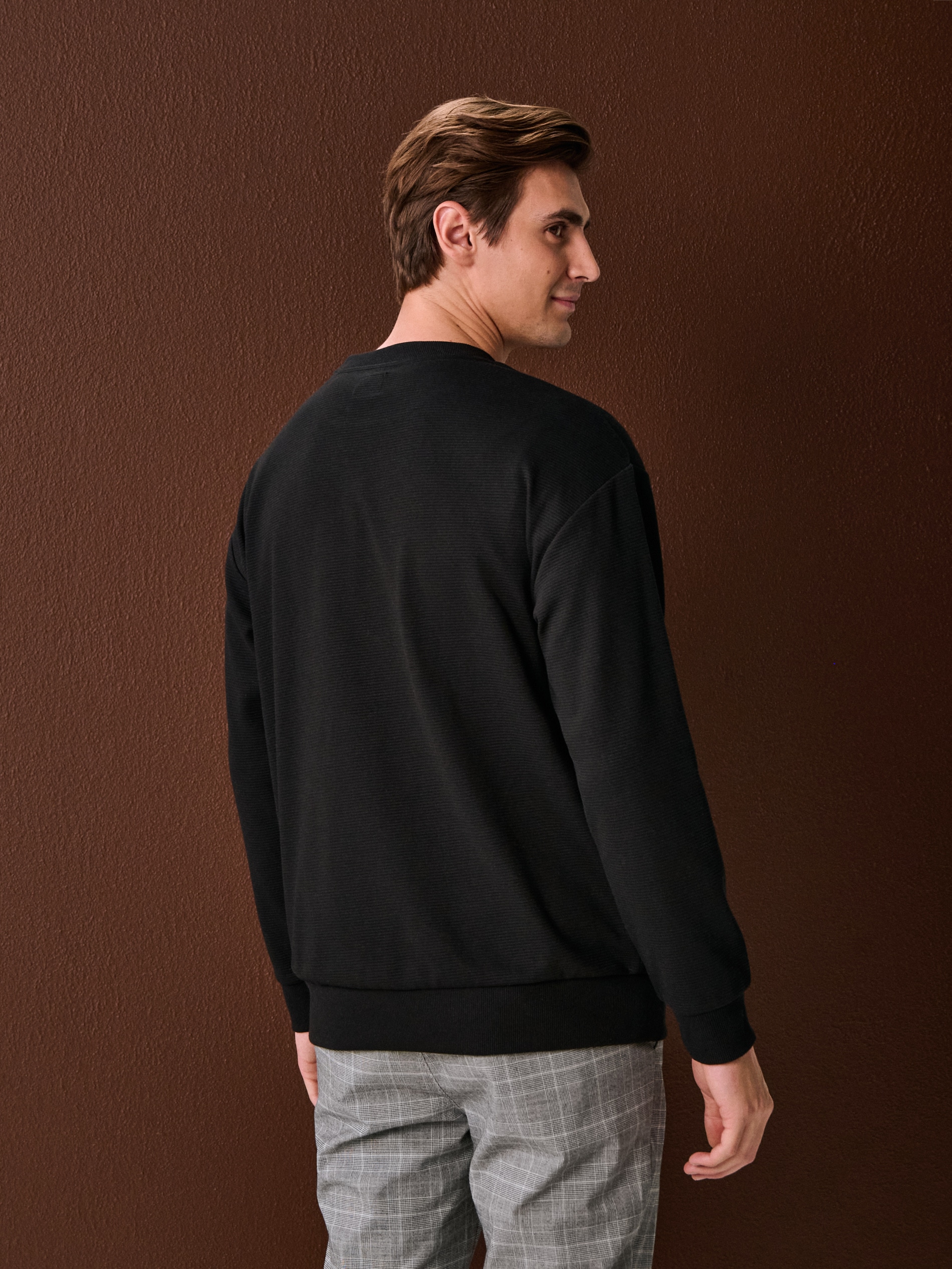 Bluza crewneck basic
