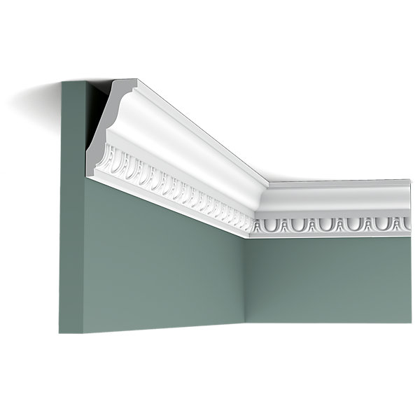 C212 Corniche plafond Orac Decor - 7,5x4x200cm (h x p x L) - Pack 2 pièces