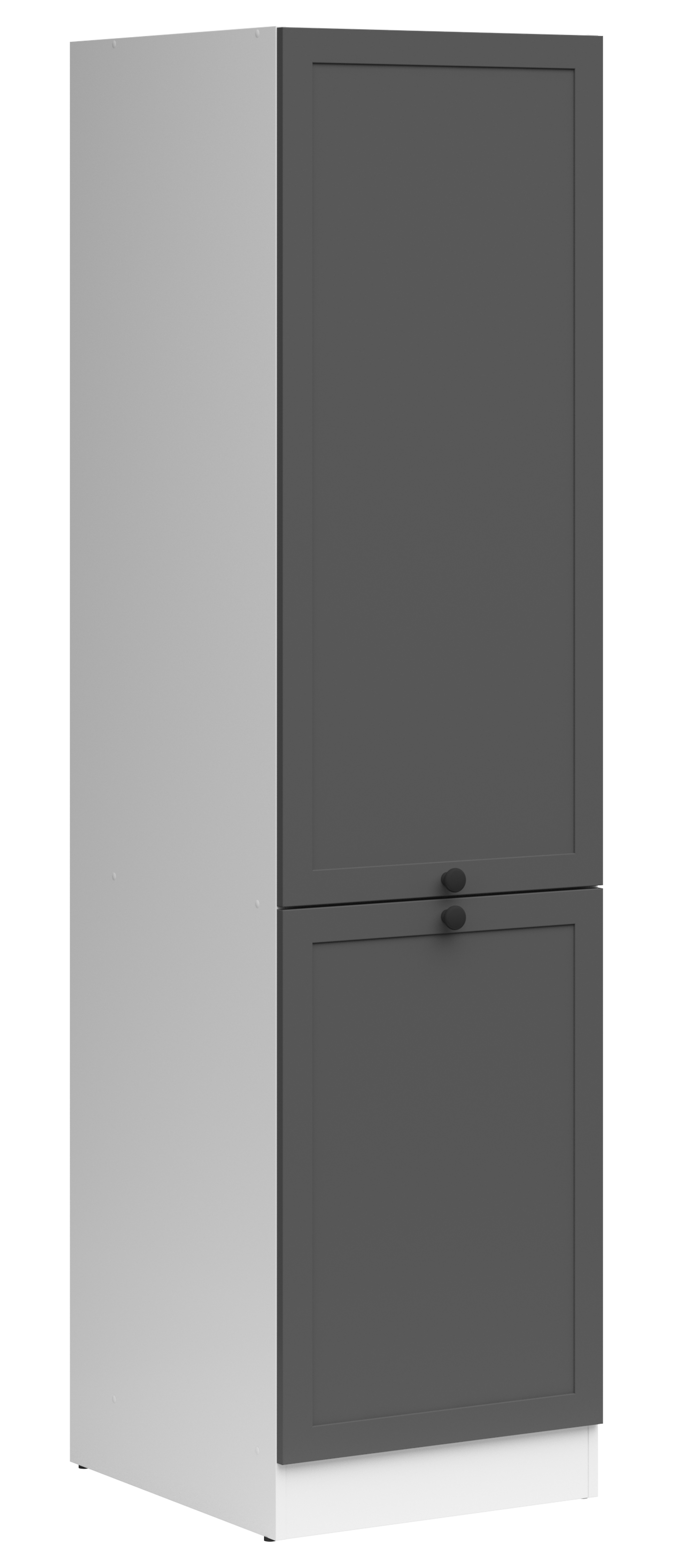 Szafka kuchenna dolna Junona Line 50 cm wysoka lewa grafit