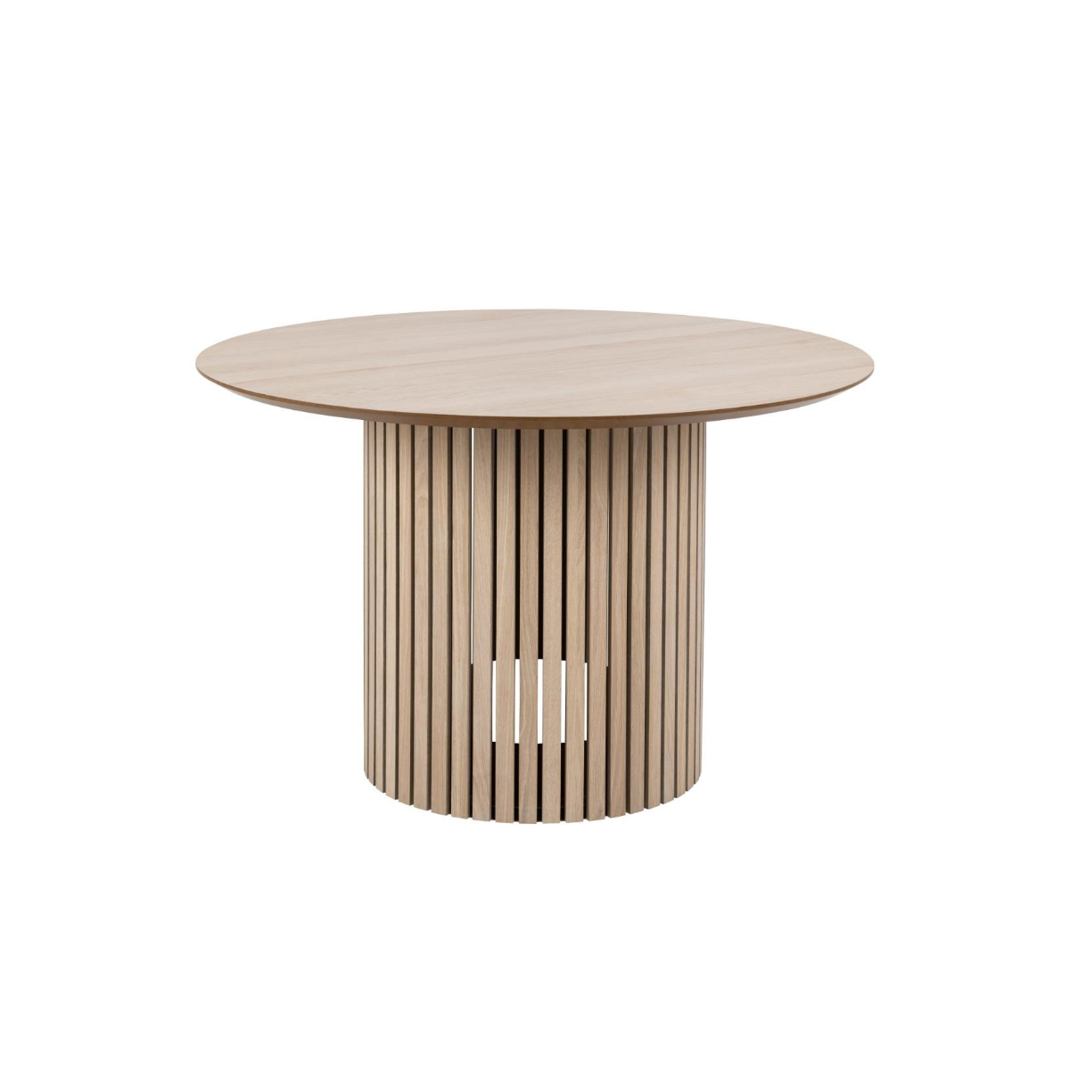 Rebellenclub Eetkamertafel Nampa - ø120 cm - Licht Eiken