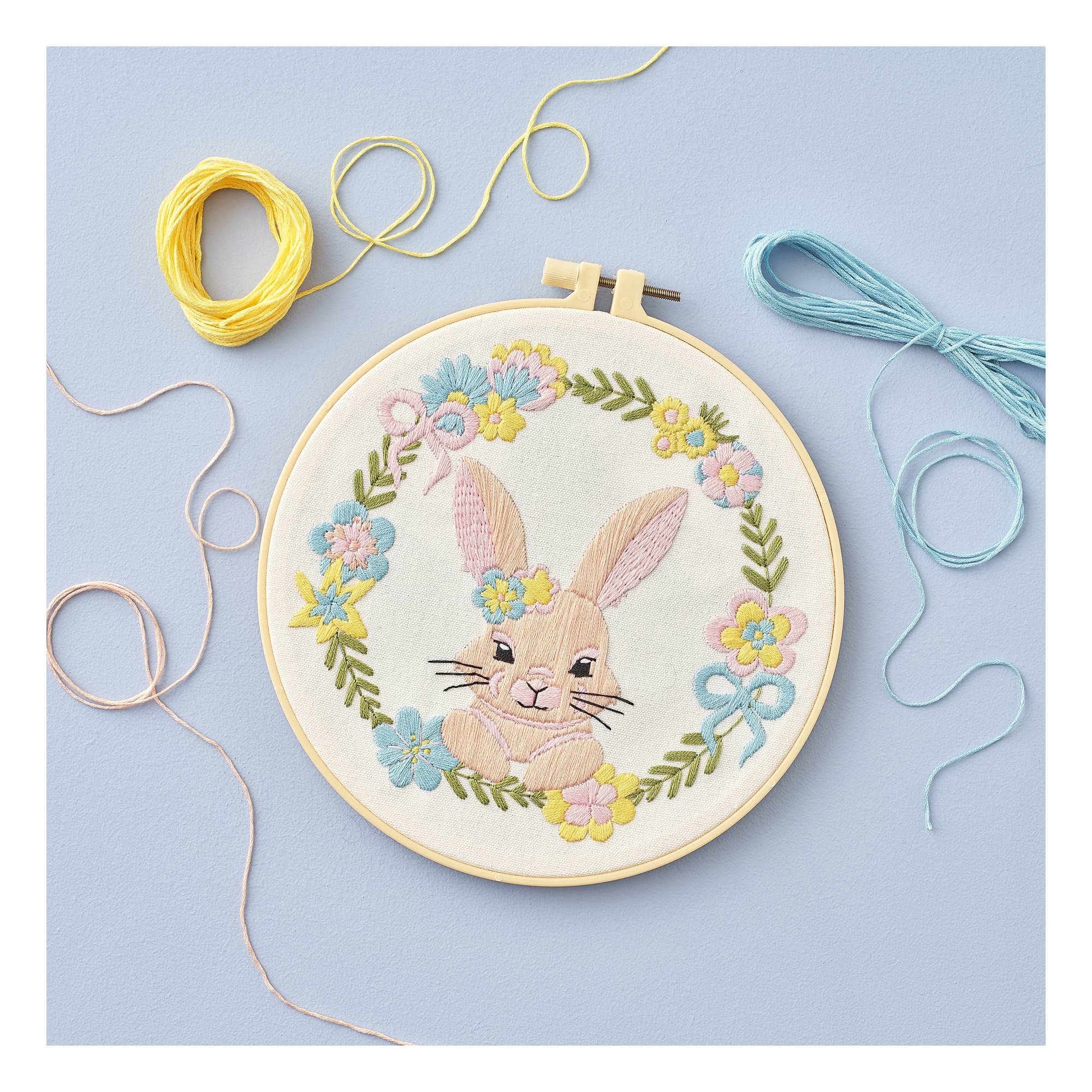 Bunny Embroidery Kit