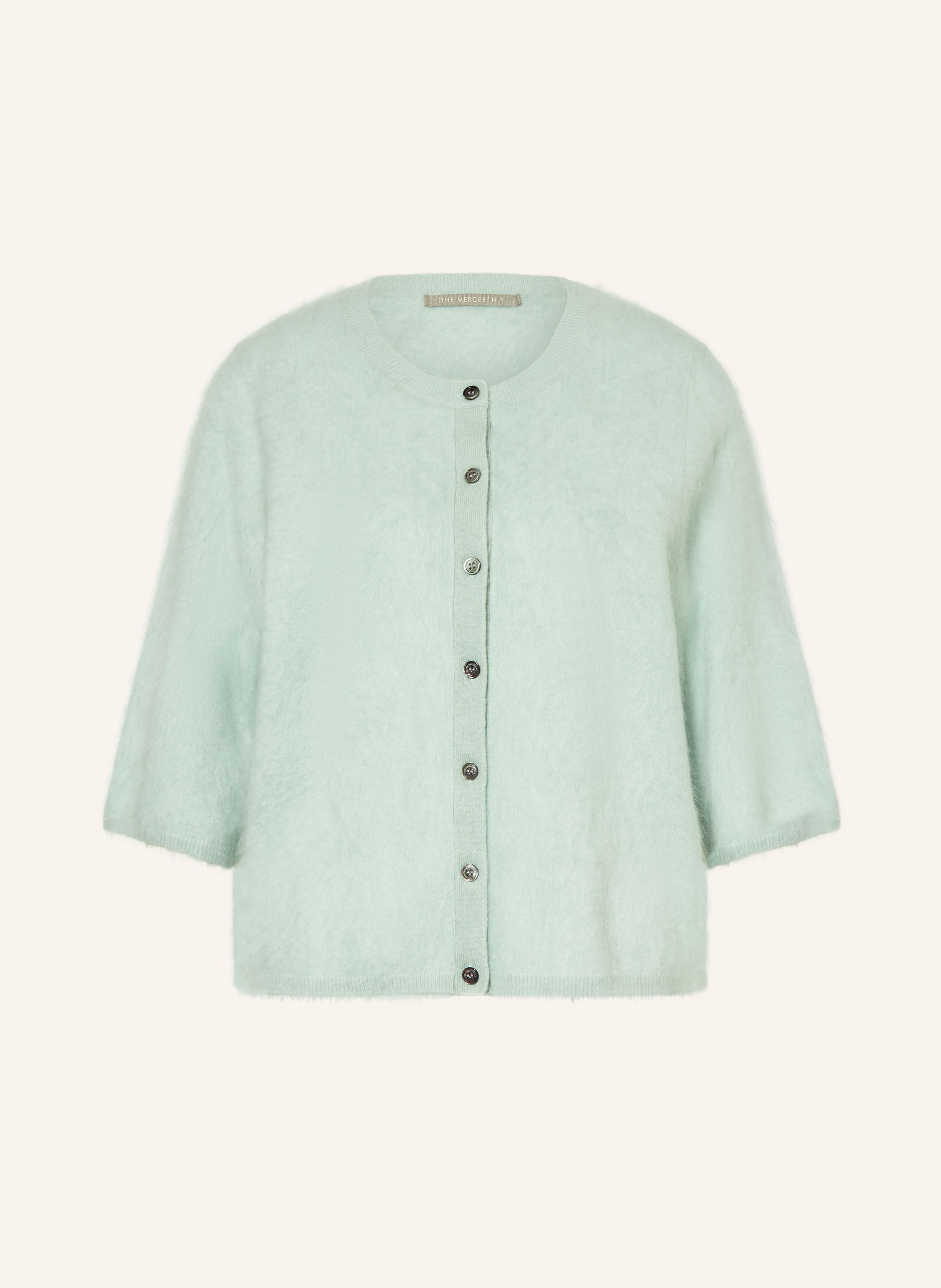 (THE MERCER) N.Y. Strickjacke aus Cashmere mit 3/4-Arm