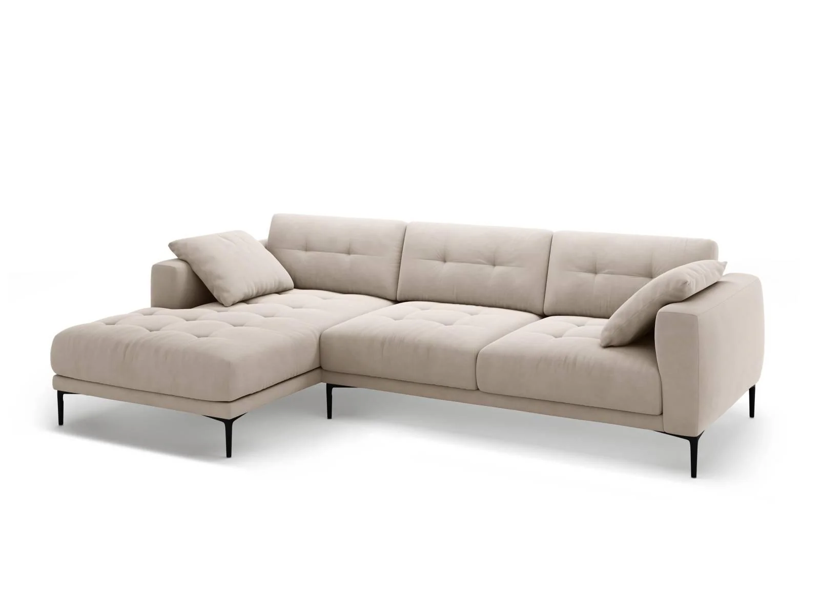Hoekbank Bemy velvet links