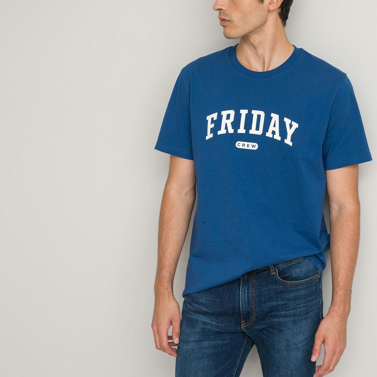 T-shirt col rond manches courtes