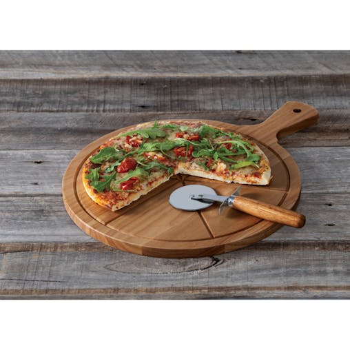 Maverick Flinders Pizza Board 44 x 33 x 1.5cm Wheel | Set of 2