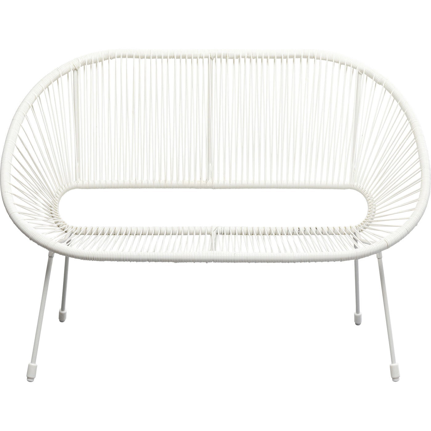 Kare Design Tuinbank Acapulco Mono wit