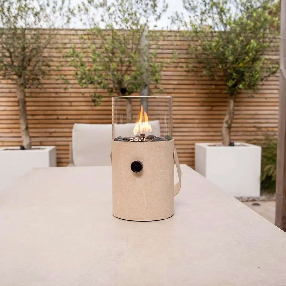 Cosi Fires Cosiscoop Original gaslantaarn &Oslash;16 x 30 cm - marble stone