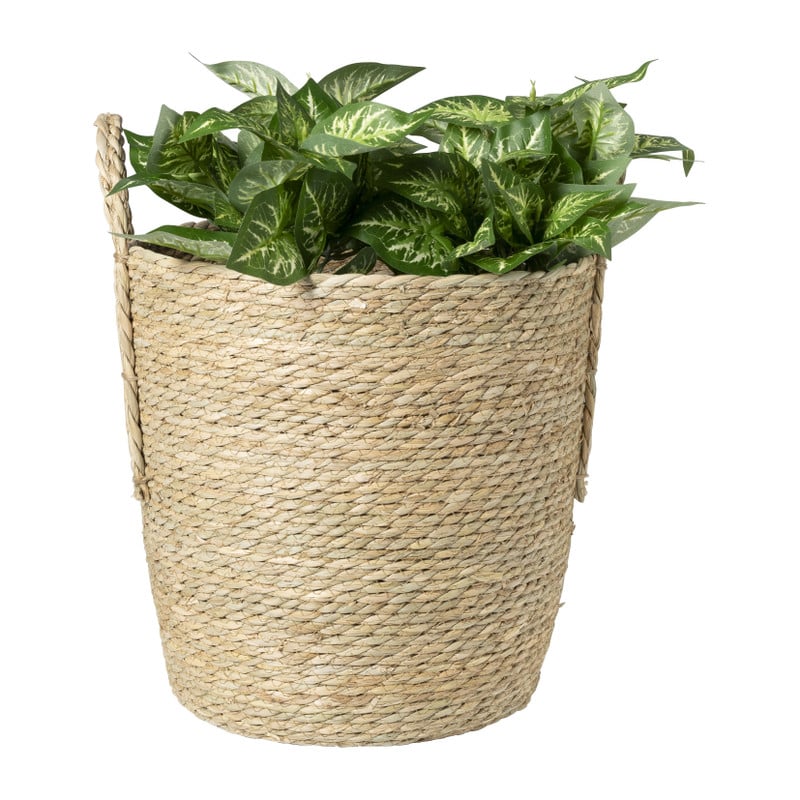 Mand Basix rond - &Oslash;34x35 cm - naturel