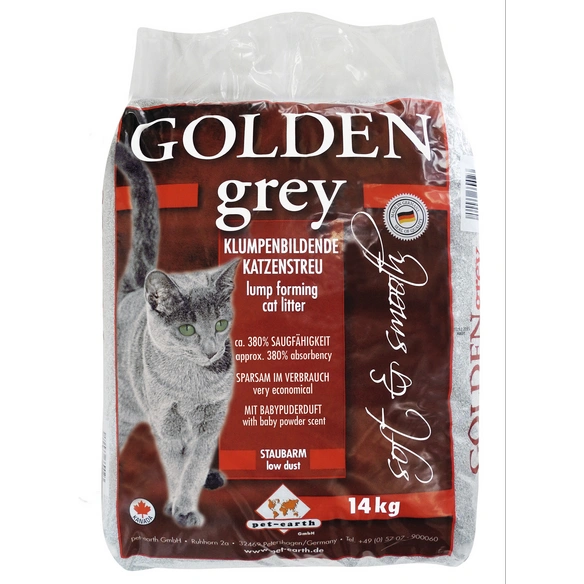 Katzenstreu »grey«, 1 Sack, 14,1 kg