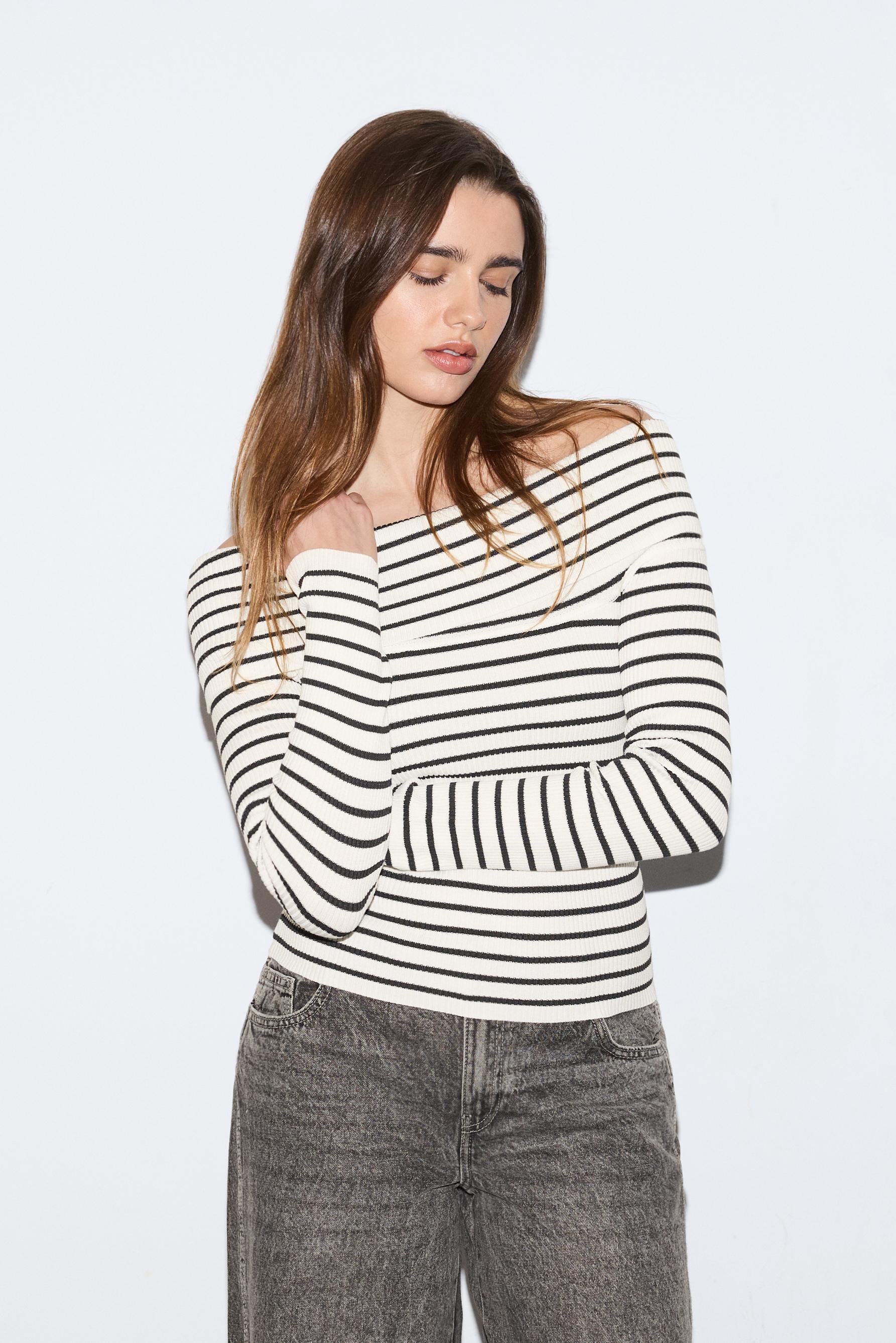 Jersey cuello bardot