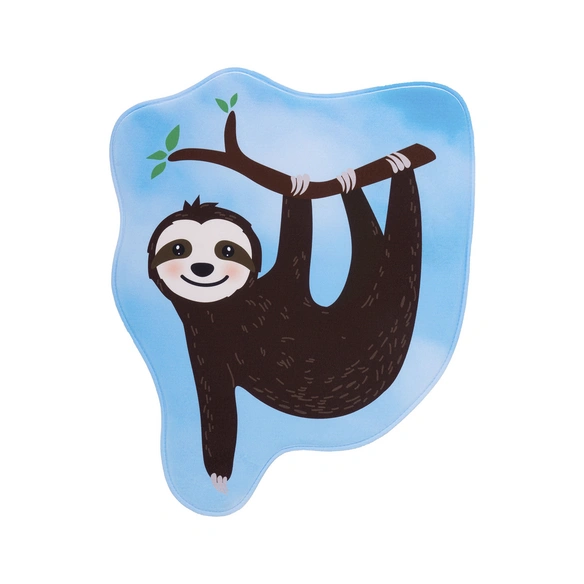 Kinder-Teppich »Mila Kids«, Polyester, blau/braun
