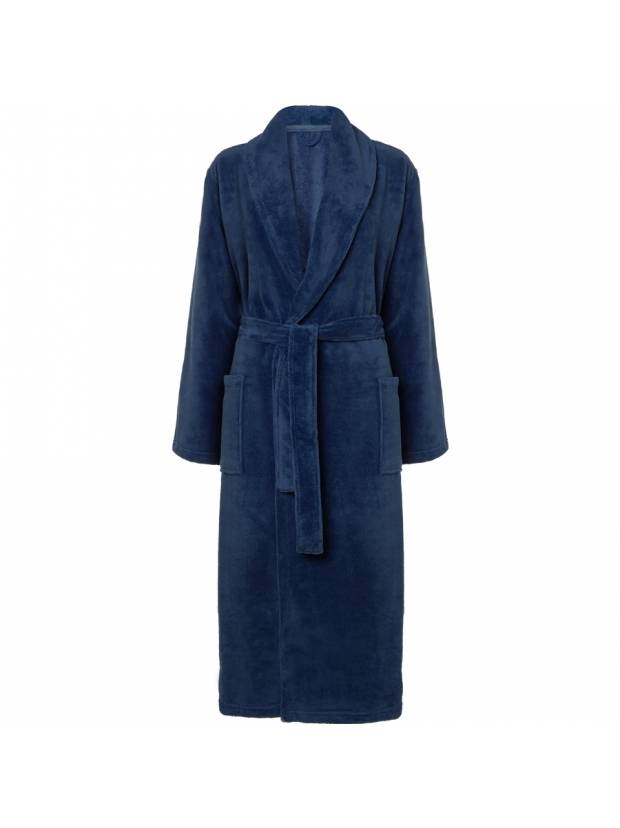 Beaumont Badjas Navy   XL   Blauw   Katoen