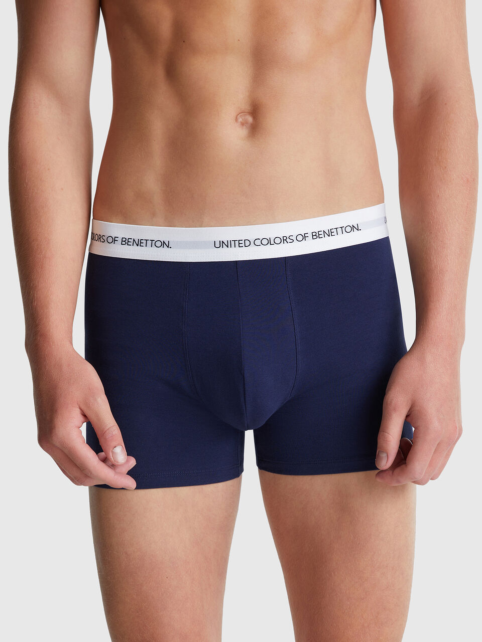 Stretch cotton boxers