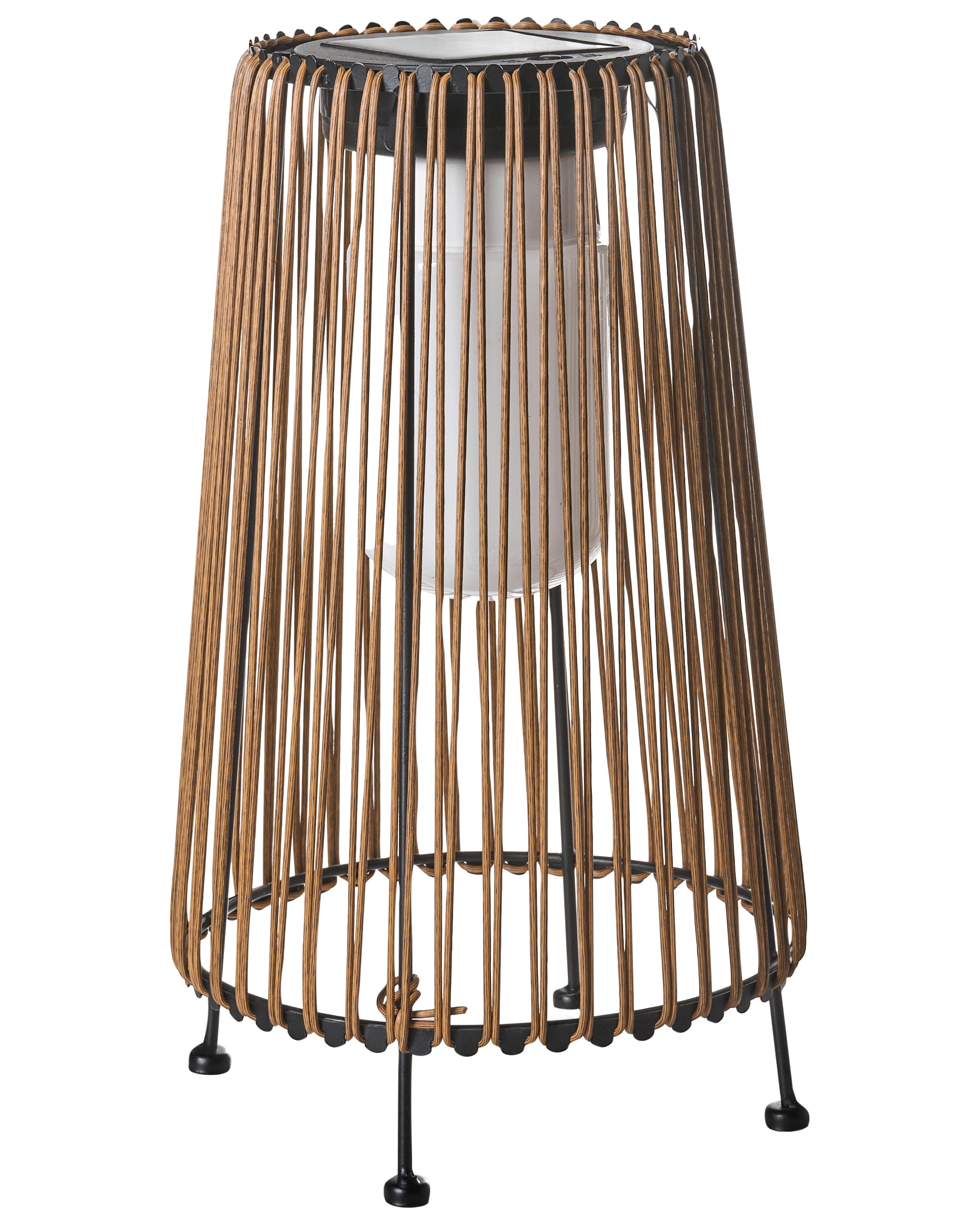 Solar Powered Lantern SEMLIKI 68 cm Natural