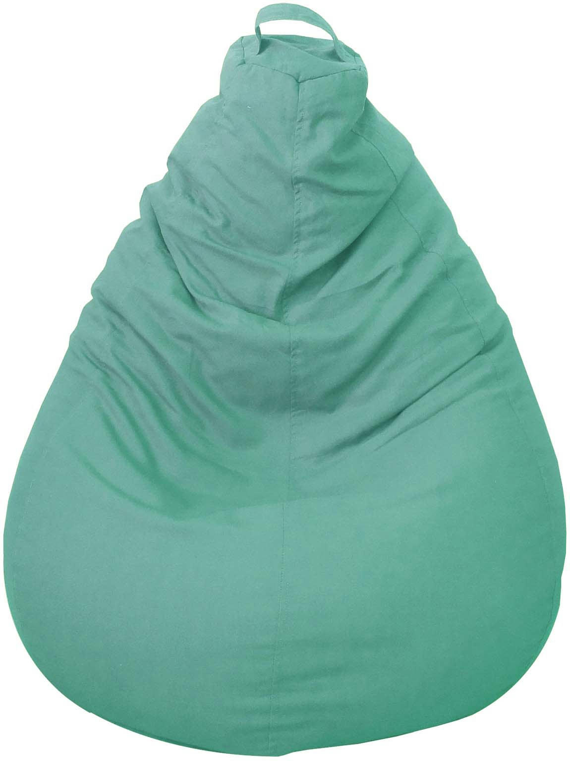 - Poire en coton lana 75 x 110 cm bleu aqua