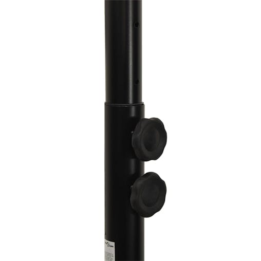 NNEVL Basketball Stand White 216-250 cm Polyethene