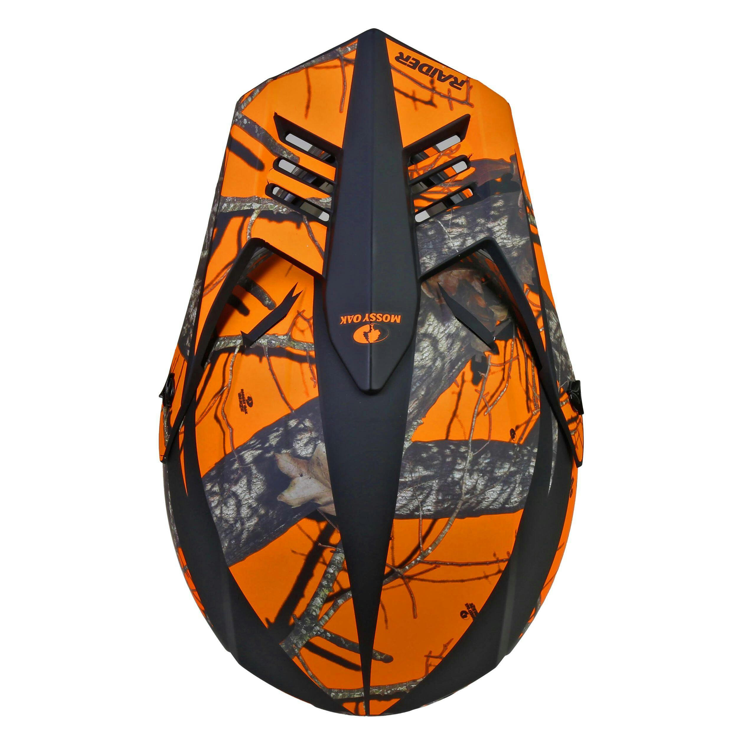 Raider Ambush V2 Off-Road Helmet, Adult, Oak Orange, Assorted Sizes