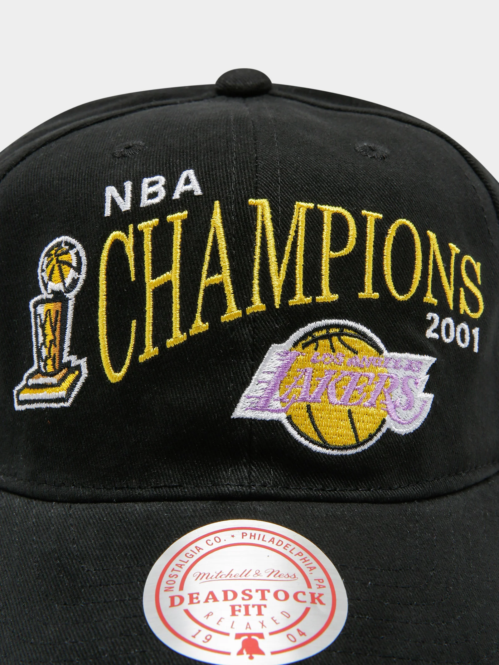 NBA 2001 Champions Dad Cap