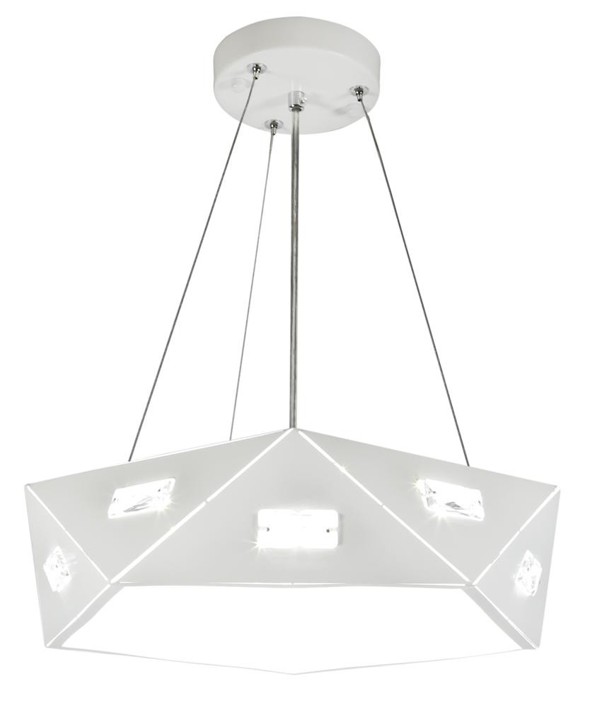 Lampa wisząca biała NEMEZIS 3xG9x40W wym: 125x42x42 cm Candellux