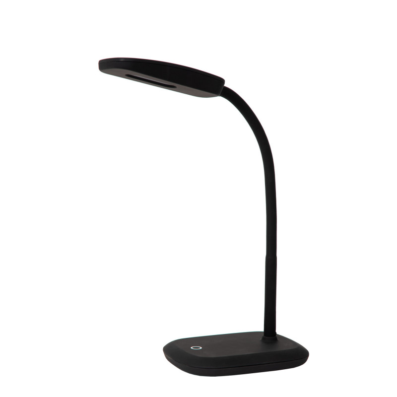 Lampe de bureau LED Tessa noire 3,2 W LUCIDE