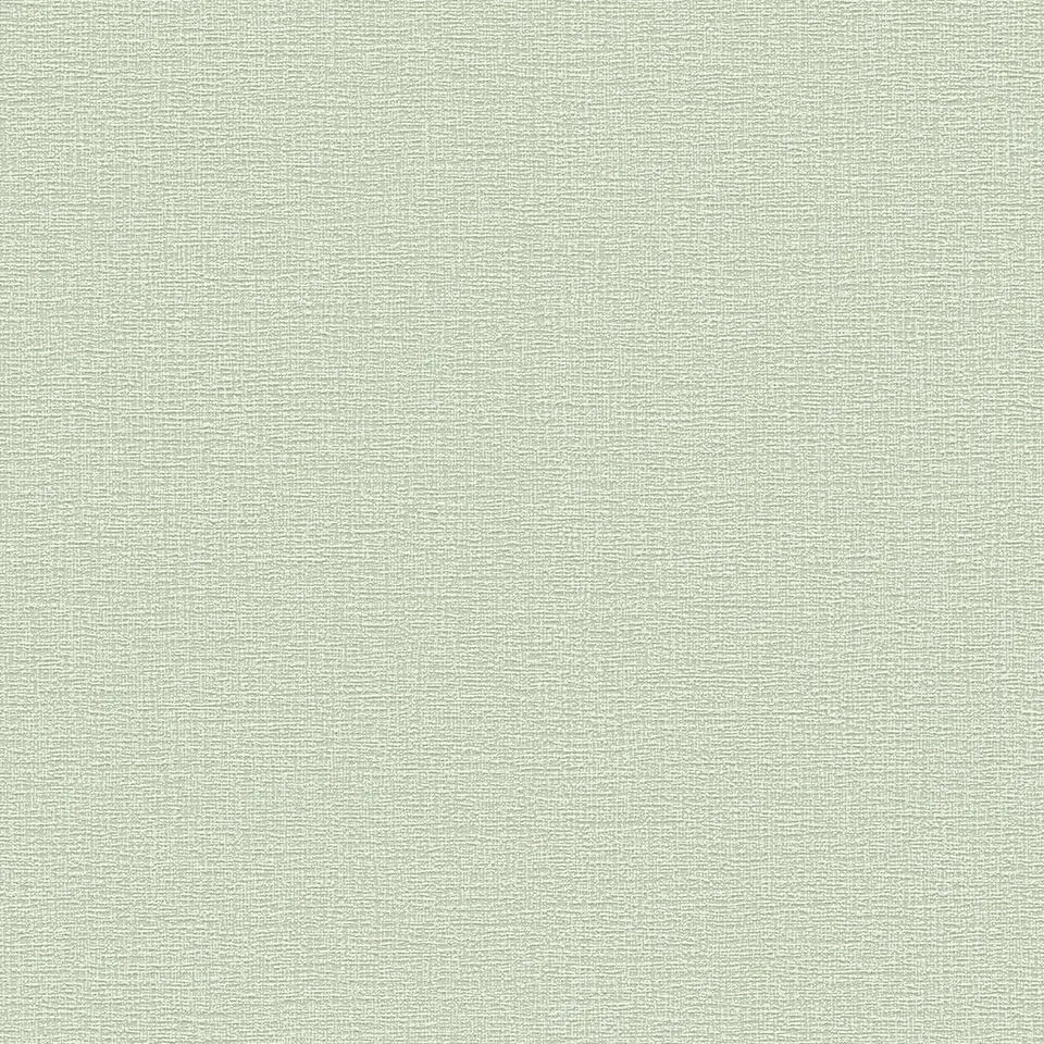 A.S. Cr&eacute;ation behang effen groen grijs - 53 cm x 10.05 m